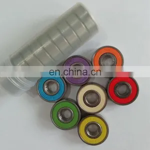 Skateboard Bearing 608-2RS Dark Wolf Bearing With Spacers and Washers thumbnail-3