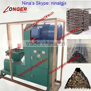 Screw Wood Sawdust Charcoal Briquetting Machine thumbnail-1