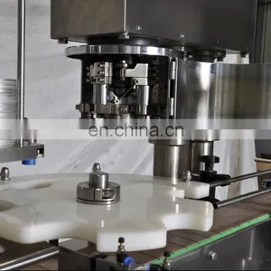 FGJ-100/150 Automatic Plastic Paper Can Metal Bottle Tin Can Lid Seaming Machine /can Sealing/can Closing Machine thumbnail-5