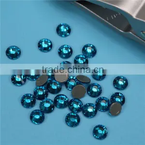 Top Quality Wholesale Light Sapphire Flatback Hotfix Crystal Stone for Jewelry thumbnail-3