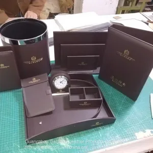 Realiable Quality Leather Notepad Hotel Leather Memo Holder thumbnail-2