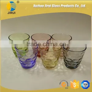 280ml Round Shape Colorful Glass Cup thumbnail-6