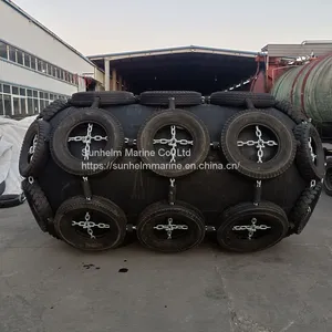 ISO 17357 Certificated by DNV.GL High Quality Yokohama Type Pneumatic Rubber Fenders thumbnail-2