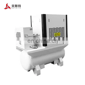 Permanent Magnet All in One Screw Compressor 7.5/11/15/22kw Air Cooling Combined Screw Air Compressor for Sale thumbnail-5