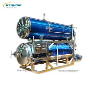 Food Retort Machine High Pressure Automatic Autoclave Type of Steam Sterilizer Machine for Sale thumbnail-5