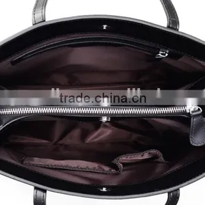 Morden Fashion Genuine Leather Two Sizes Womens Large Capacity Handbag Single-Shoulder Bags for Lady thumbnail-5