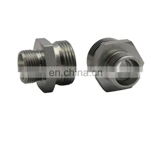 Hydraulic Straight Coupling Pipe Fittings Reducer Press Connector Straight Fitting for Sale thumbnail-1