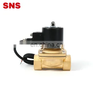 SNS 2WF400-40 110V Explosion-proof Normally Closed Pneumatic Large Diameter Coil Brass Solenoid Valve thumbnail-1
