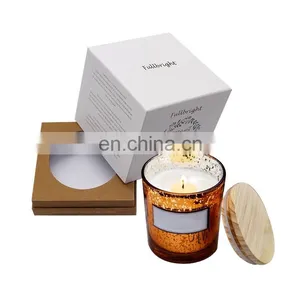 ENO Customize Package Eco Friendly Luxury Wholesale Paper Custom Candle Gift Boxes Candle Package thumbnail-1