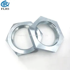 Zinc Plated Carbon Steel DIN431 Galvanized Hex Thin Nut thumbnail-4