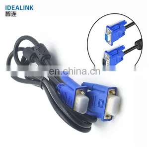Gold-Plated Blue Male to Male Custom 32 Vga Cable for Monitor to Computer Vgacable thumbnail-2