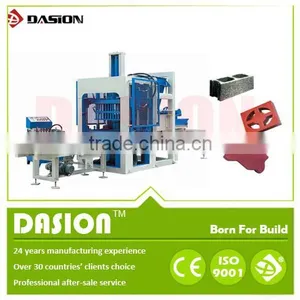 DS6-15 Automatic Road Road-side River Interlocking Bricks Making Machine thumbnail-1
