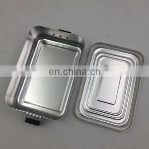 Leakproof Metal Aluminium Food Container With Lid thumbnail-5