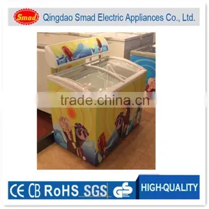 CKD Solid Door Chest Freezer Portable Chest Freezer AC Freezer thumbnail-5