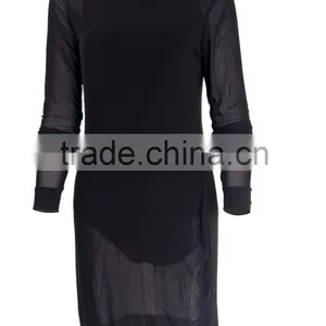 Ladie Casual Dress Long Sleeves Fashion Dress Prom Dress thumbnail-3