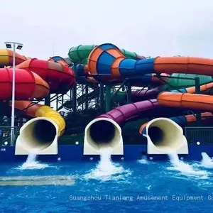 Water Park Large-scale Combined Slide Equipment Manufacturing thumbnail-5