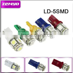 T10 Base 5 SMD5050 12V Automotive Led Lamp thumbnail-1