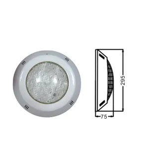 Most Popular Top Quality SMD Design 18W/25W/35W Pool Light ABS White Plastic Swimming Pool Waterproof Underwater RGB Led Light thumbnail-3