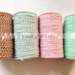 Colorful Christmas Twisted Cord Paper Rope Wholesale thumbnail-6