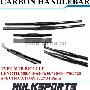 NEW Design Carbon Handlebar Glossy Matte Surface 3K UD Carbon Bicycle MTB Bicycle Handlebar thumbnail-1