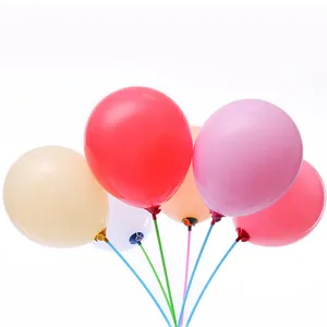 100pcs Plastic 32cm 40cm Latex Balloon Stick and Cup Macaron Balloons Holders Rods Wedding Party Balloon Stick Holder for Foil thumbnail-4