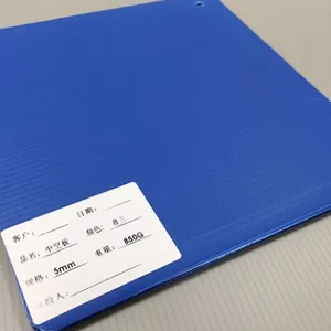 5mm PP Corrugated Plastic Sheets – Durable and Lightweight Polypropylene Panels thumbnail-1