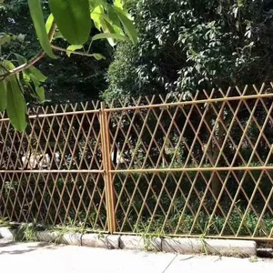 Durable Imitation Bamboo Fence Panels for Home and Farm Protection thumbnail-2