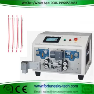 Automatic Dual Parallel Wire Diff. Length-Cutting Stripping Splitting Machine thumbnail-1