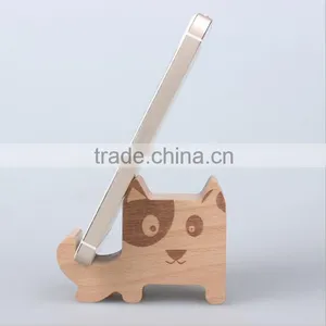 Hot Sale Handmade Wood Cell Phone Stand Wholesale Phone Stand Holder Supplier's Choice thumbnail-1