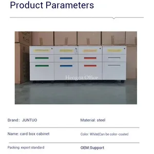 Hotel Card Index Cabinet HC-1200 | Quiet Ball Bearing Slides | Secure Lock System | Hospitality Storage | Service Industry Solution thumbnail-3
