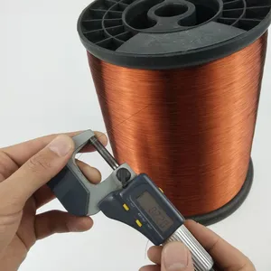 PEW Electric Motor Winding Wire Enameled Aluminium Magnet Wire Electrical Wires AWG 4-32 Generators thumbnail-3