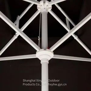 Portable Double-layer Square Center Pole Parasol, Customizable for Vacation Villages and Homestays thumbnail-4