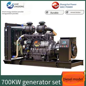 Hunan Shangchai Electronic Control Unit Pump Power 700kw Diesel Generator Set, Engineering Emergency Power Supply thumbnail-2