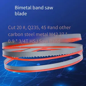 Hongshengjie 3620 * 27 Bimetallic Band Saw Blade is Durable for Cutting 45 # Round Steel Bars thumbnail-3