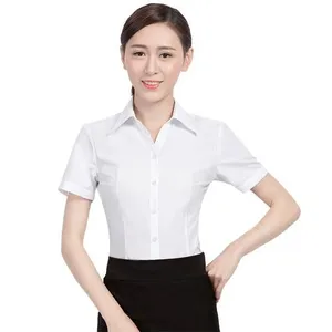 Women's Business Casual Short Sleeve Shirt thumbnail-2