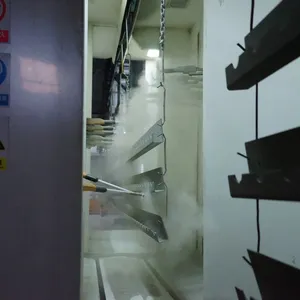 Energy-Saving Gas-Fired Powder Coating Line for Mechanical Equipment, 180°C Max Temperature thumbnail-3