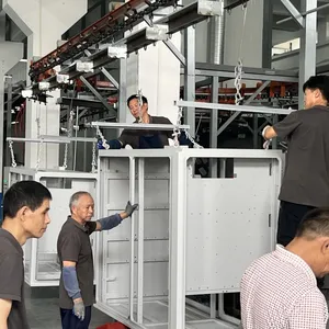 【Automatisierte Pulverbeschichtungsanlage optimiert für die Massenfertigung von Metallschrankgehäusen】， thumbnail-5