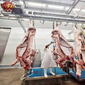 Complete Automatic Cattle Slaughter Line 50–1000 Heads Per Day 304 Stainless Steel Halal Beef Processing Equipment thumbnail-1