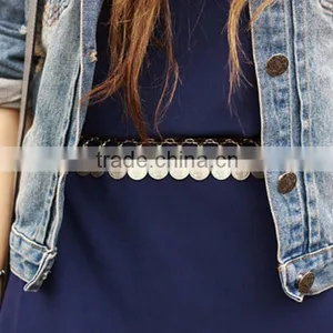 2015 New Products Retro Coin Tassel Waist Chain the Body Chain thumbnail-2