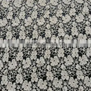Water Soluble Lace Fabric Cotton Full Lace Embroidery Lace for Accessories thumbnail-3