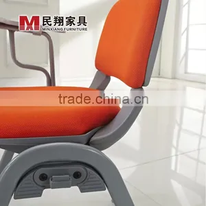 Table Stackable Office Visitor Chair Training Staff Metal Meeting Room Chair thumbnail-5