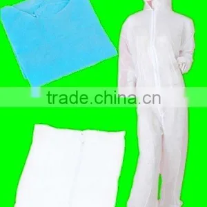 Disposable Protective Suit Coverall Overall Disposable Workwear Garment thumbnail-1