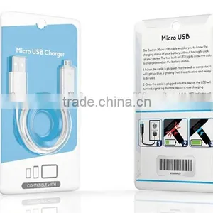 Glow in Dark Visible Colorful USB Data Charging Cable With LED thumbnail-6