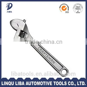 Metric China Manufacturer High Qualtiy CrV Adjustable Wrench Monkey Spanner For Trucks thumbnail-5
