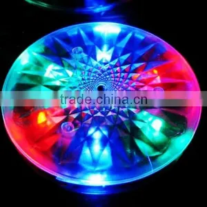 LED Bar Coaster Fashion and Color / Battery Durable and Safe Light Shining Drink Coaster thumbnail-1