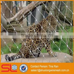 7x7 Structure 1.6mmx60x104mm Ferruled & Knotted Type Flexible Stainless Steel Cable Net thumbnail-6