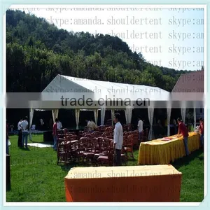 Clear Marquee Tent, Marquee Tent With Clear Gable End by Churchill Marquees thumbnail-1