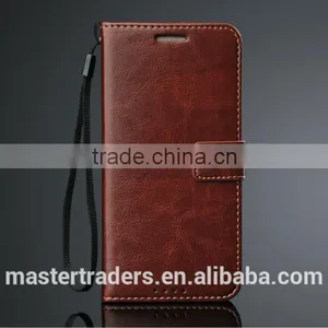 Original Fashion 64 Grain Stand Wallet Flip PU Leather Case With Card Slot For HTC One M9 MT-3459 thumbnail-6