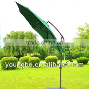 9' Windproof Patio Side Pole Umbrella thumbnail-5