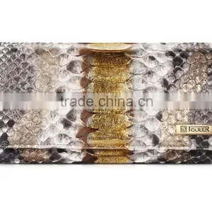 Original ICARER Real Python Leather Wallet Bag Clutch MT-5509 thumbnail-2